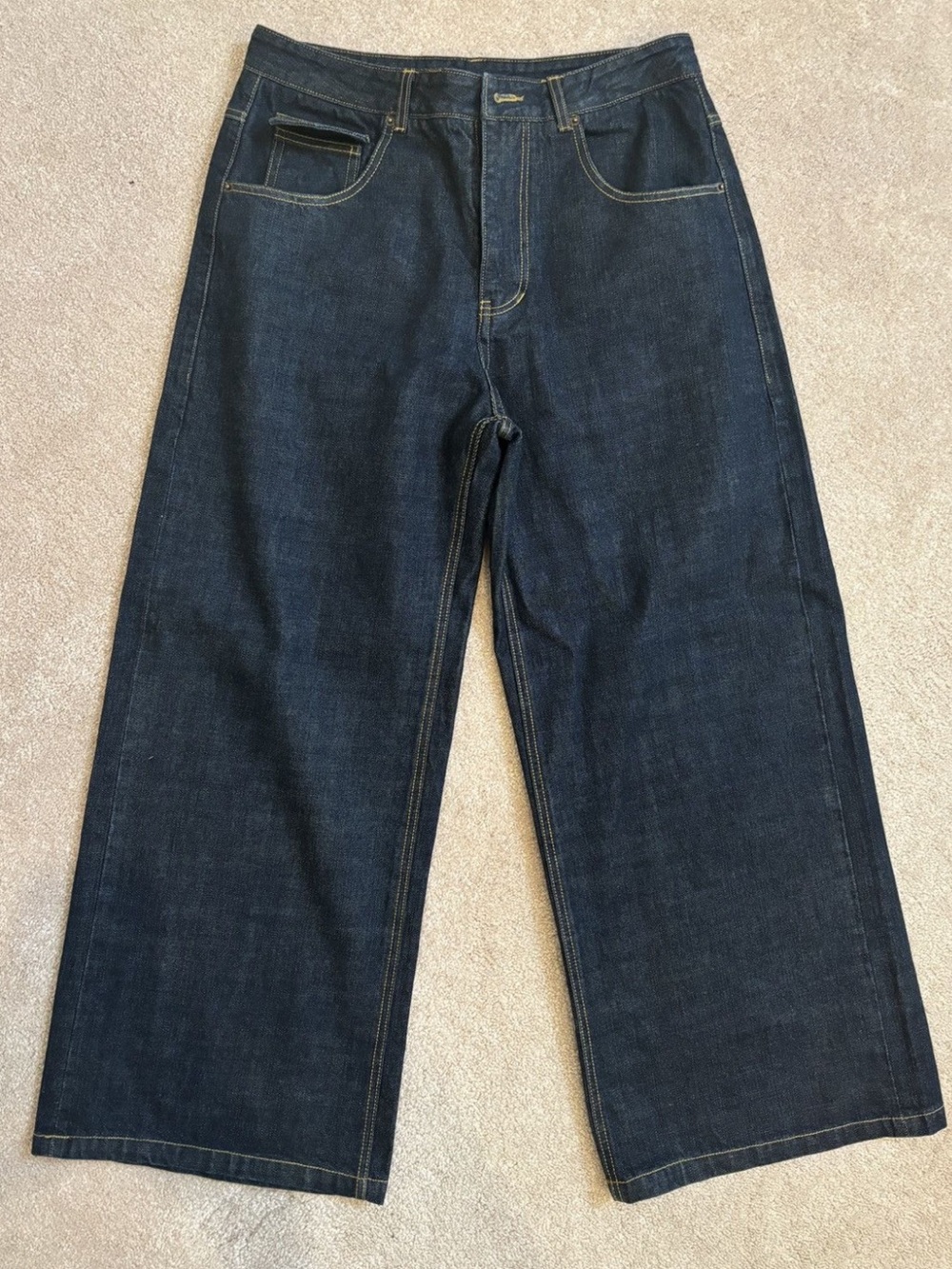 By.Conflikt Baggy Japanese Selvedge denim